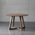 Scandinavian solid wood round table japanese style original solid wood casual modern book dining table and chair combination negotiation coffee round table b&b