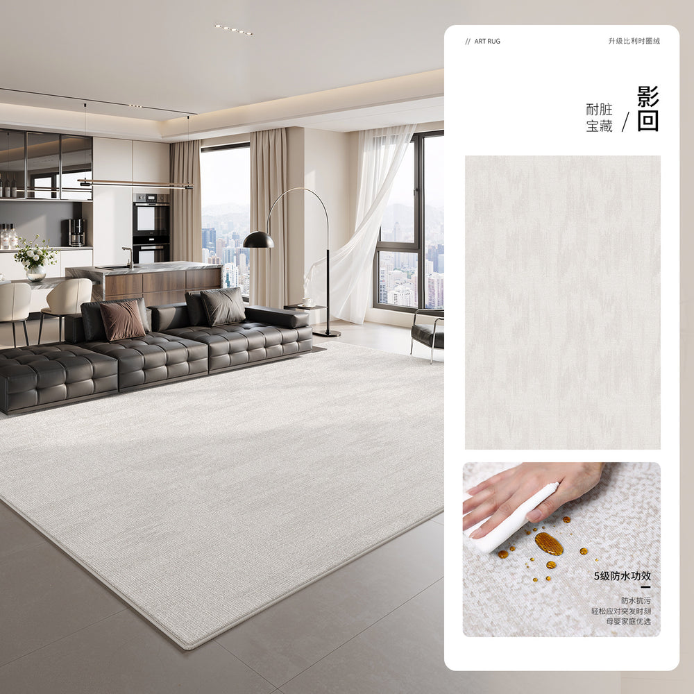 Carpet living room italian accessible luxury washable and wipeable stain-resistant bedroom bedside blanket for homewaterproof anti-fouling classy sofa cushion