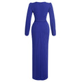 African women's clothing  new arrival cross-border export urban ol professional long-sleeved dress slit plus size high waist women's skirt