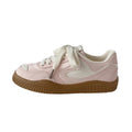 German army trainers (gats) - women's niche design chunky platform sneakers, 2026 new summer breathable white shoes, versatile chic footwear
