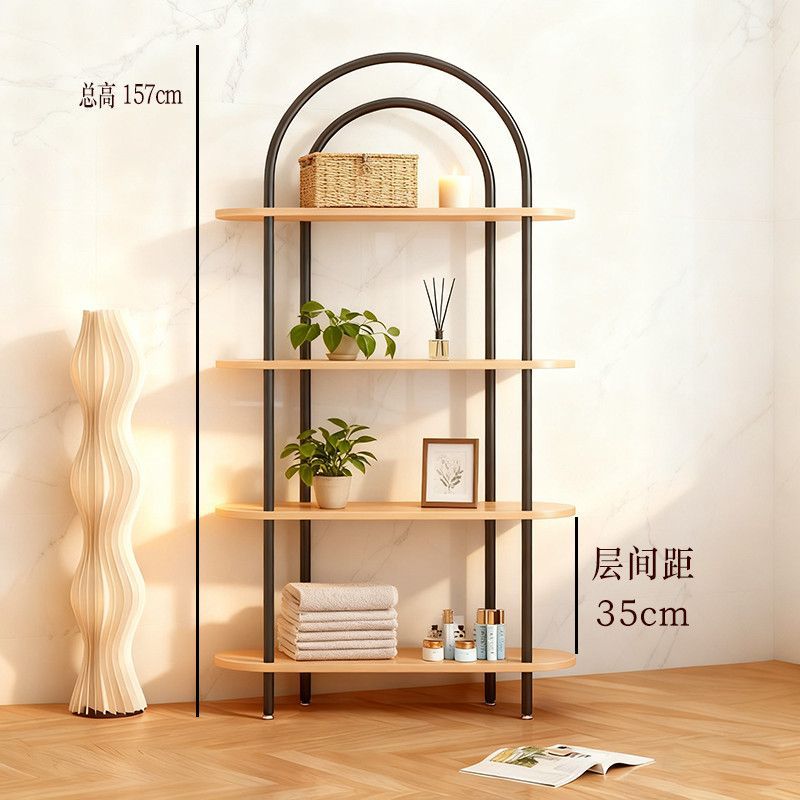 Floor-standing multi-layer storage shelf bookshelf display book living room simple shelf bedroom for home storage rack