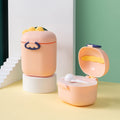 Baby formula container, portable on-the-go food supplement rice cereal box, sealed and moisture-proof, divided formula storage jar