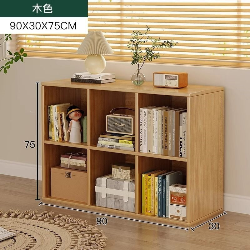 Bookshelf kindergarten reading rack multifunctional simple storage cabinet living room storage cabinet for home floor-standing storage rack