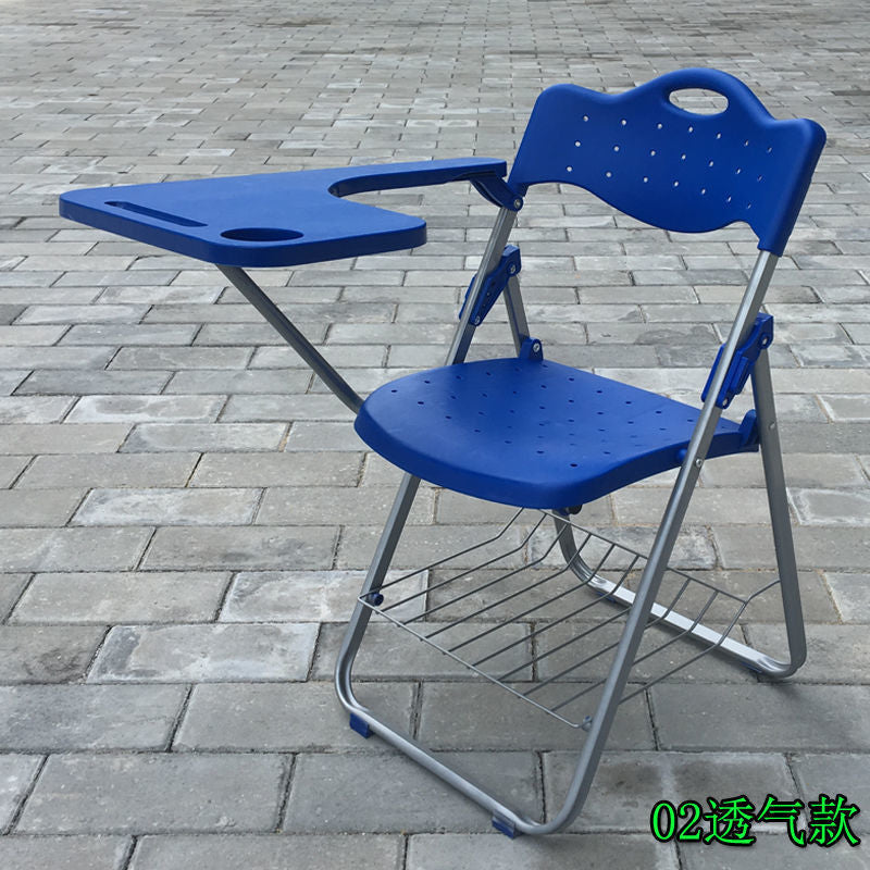 Class increase with writing board training chair folding conference chair student table chair institution teaching writing integrated chair
