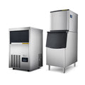 Ice maker commercial milk tea shop large capacity small ktv cube ice fully automatic ice cube making machine air cooled frost free
