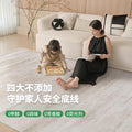 Removable and washable cream style living room carpet new arrival double layer loop velvet machine washable accessible luxuryclassycasual bedroom floor mat