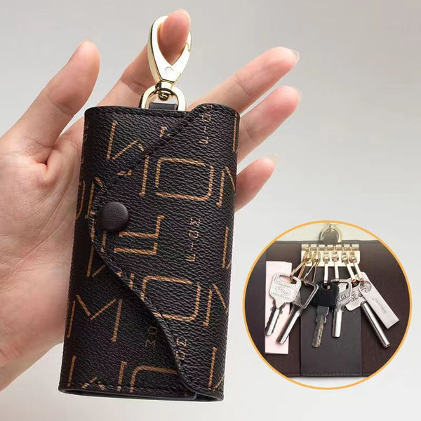 New card bag Korean version vertical women's change bag lychee pattern little penguin cartoon mini organ driver's license card bag