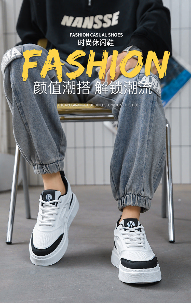 Trendy and versatile lightweight casual shoes for teens, perfect for spring and autumn. new 2024 low-top sneakers for men, offering lightweight comfort and a stylish look