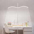 Full spectrum led piano floor lamp - minimalist creative living room sofa eye protection simple bedroom bedside reading light