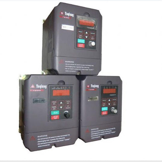Yuqiang inverter factory direct sales inverter 380V-3kw three-phase universal motor speed control cabinet