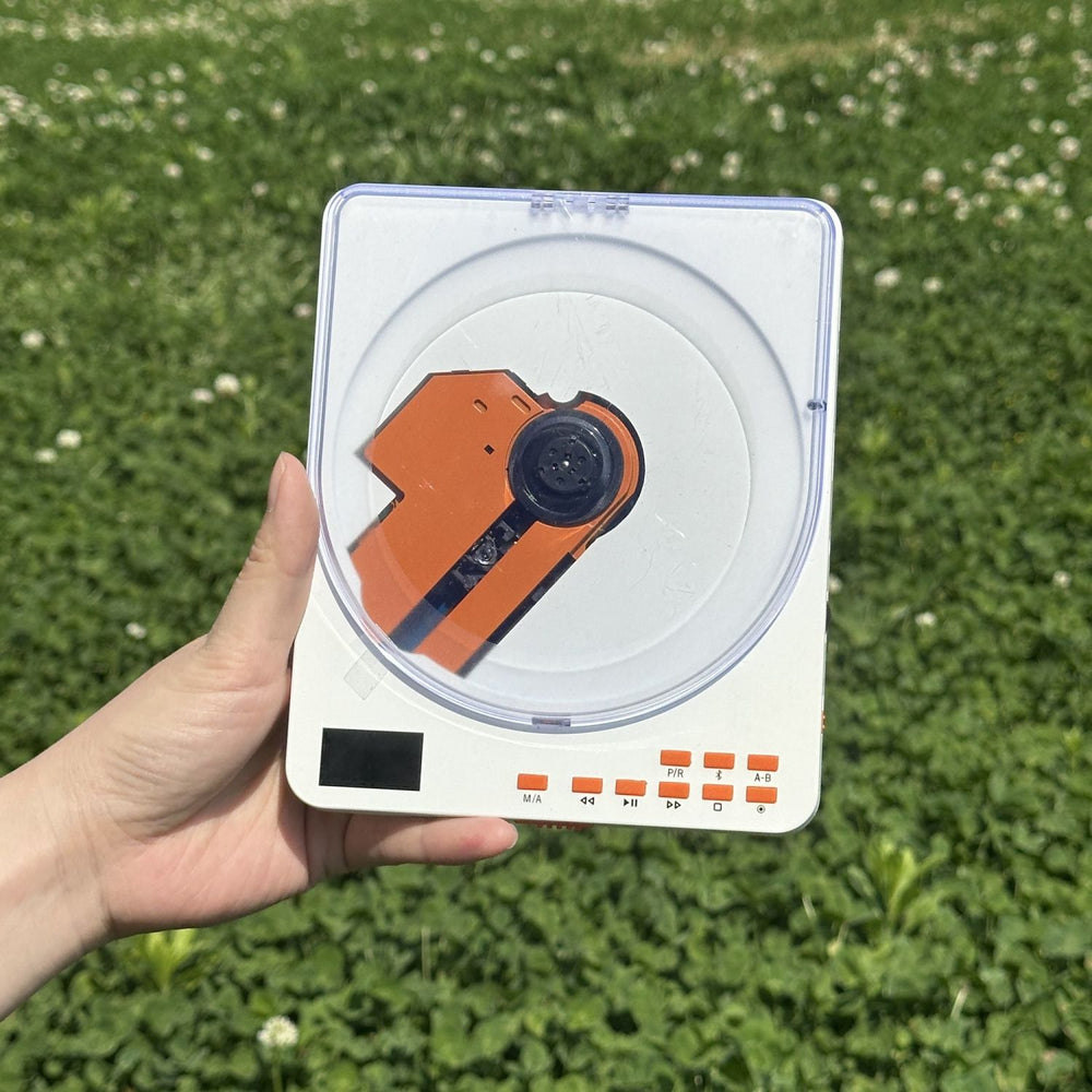 2025 new cd player - portable, trendy "ins" style, english learning device, repeater, album music player - perfect gift