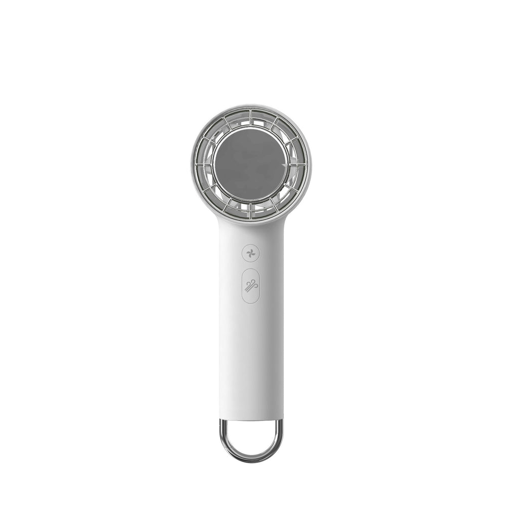 2024 handheld cooling fan hiking buckle vertical turbine usb rechargeable cold compress mini cool rechargeable