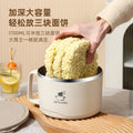 Student instant noodle bowl 304 stainless steel dormitory lunch box large capacity drainable round rice instant noodle bowl gift