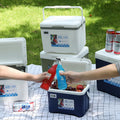 Insulated box outdoor camping picnic ice cube refrigerated car refrigerator commercial cold box stall ice box portable ice bucket