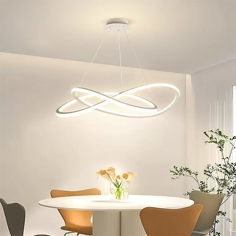 Zhongshan Lighting Modern Simple Chandelier Creative Restaurant Chandelier Children's Room Eye Protection Light Master Bedroom Chandelier Voice Light