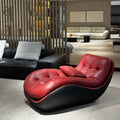 2025 tatami modern living room black fiberglass home lounge chair retro eggshell sofa chair eggshell lounge chair
