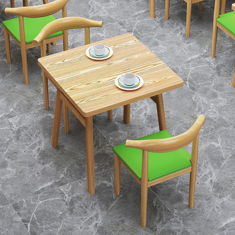 Complete dining table and chair combination Snack bar Milk tea breakfast shop restaurant table and chair canteen dining table and chair commercial restaurant table and chair