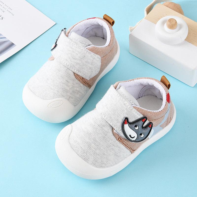 autumn collection: new fall toddler shoes for baby girls (0-1-3 years) - soft cloth spring/autumn first walker shoes for baby boys