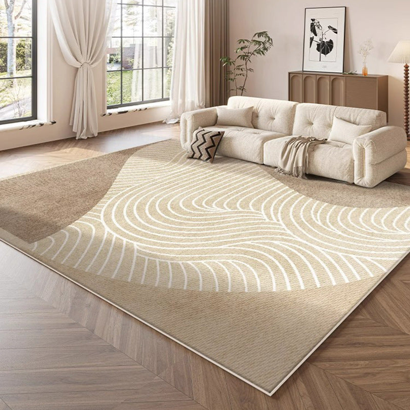 Carpet living room  new waterproofaccessible luxuryclassyfor home sofa coffee table blanket no-wash wipeable cream style floor mat