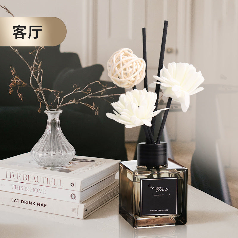 Nordic style flameless reed diffuser - long-lasting fragrance for home, bedroom, bathroom, and air freshening decoration