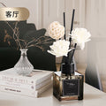 Nordic style flameless reed diffuser - long-lasting fragrance for home, bedroom, bathroom, and air freshening decoration