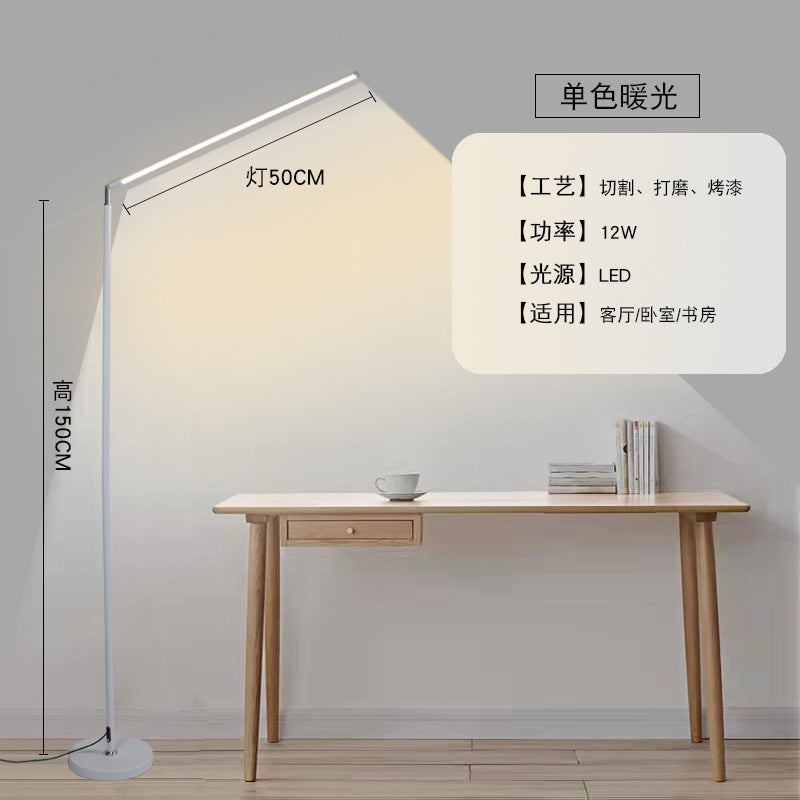 Led standing eye-care floor lamp - perfect for studying, piano practice, bedside reading, desk work, and writing - super bright for kids