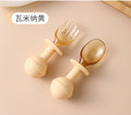 Baby elephant spoon baby eating training fork spoon independent eating supplementary food spoon kids supplementary food feeding tableware