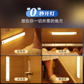 Creative human body induction light magnetic cabinet corridor sensor light rechargeable bedside night light wardrobe cabinet light