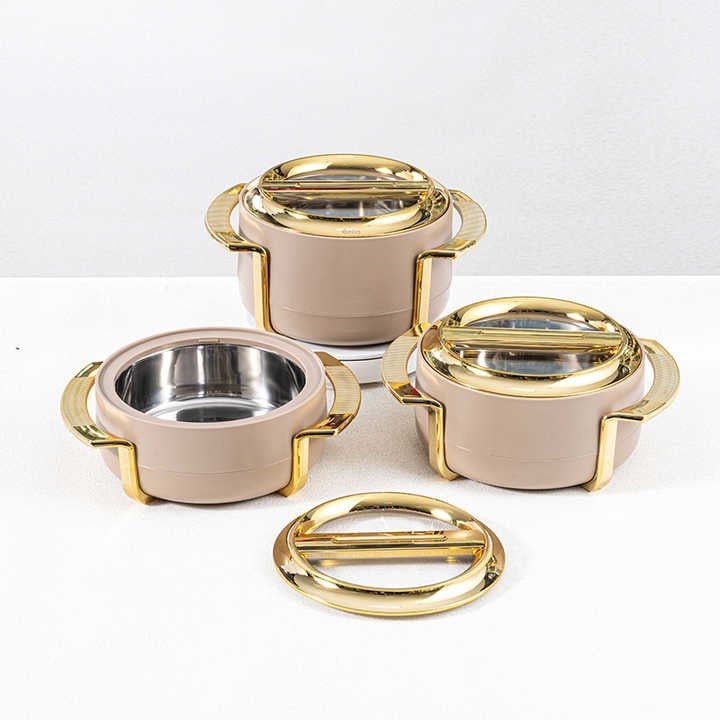 2422 source factory daily kitchenware stainless steel liner insulated pot luxury insulated bucket for home