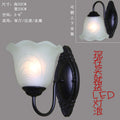 American casual wall lamp single head bedside lamp bedroom lighting living room background wall scandinavian lighting aisle corridor iron art