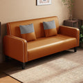 Accessible luxury fabric sofa apartment small apartment living room sofa no-wash technical cloth double three-person simple small sofa wood