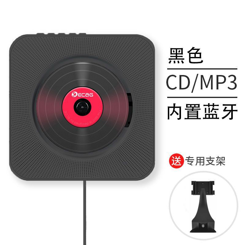 Portable cd player rechargeable ins gift english bluetooth music disc album cd player