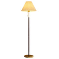 Floor lamp living room sofa side sense of design atmosphere lamp pleated american high-end retro bedroom bedside table lamp