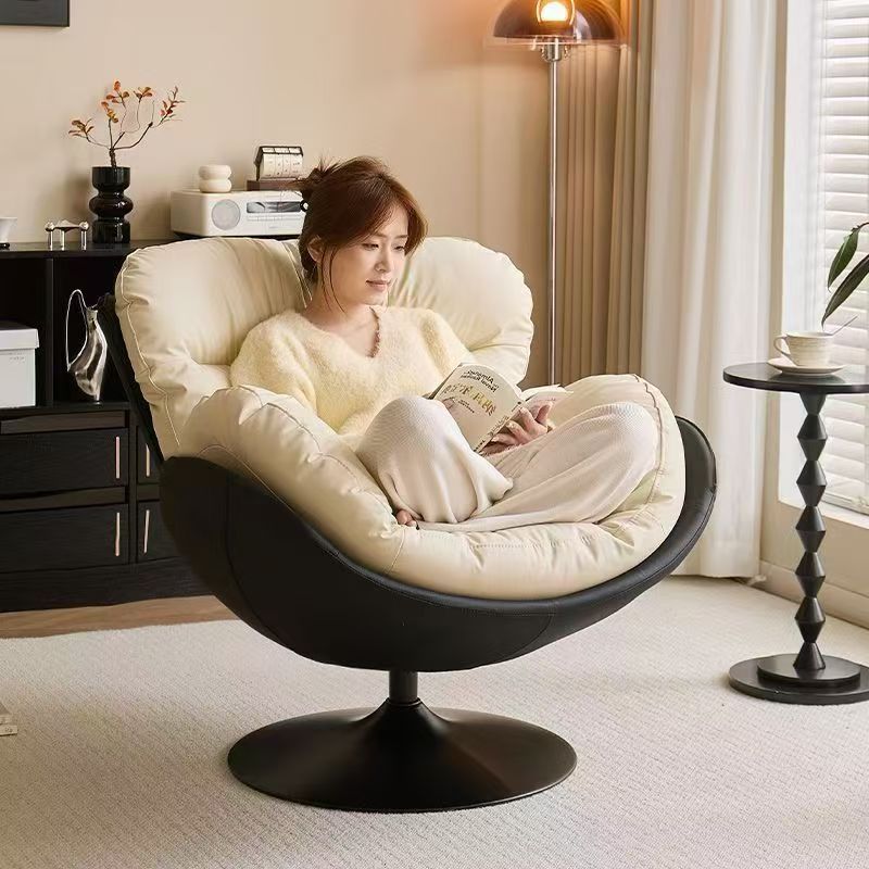 Single sofa chair casual modern living room balcony bedroom normcorerotate lazy sofa casualrotate lounge chair