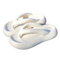Eva thick-soled flip-flops: trendy, soft, height-boosting, summer-ready, indoor/outdoor, non-slip wholesale slippers