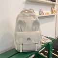 Japanese style cartoon rabbit ears school bag large capacity casual middle school students two-dimensional girls cute tutoring backpack