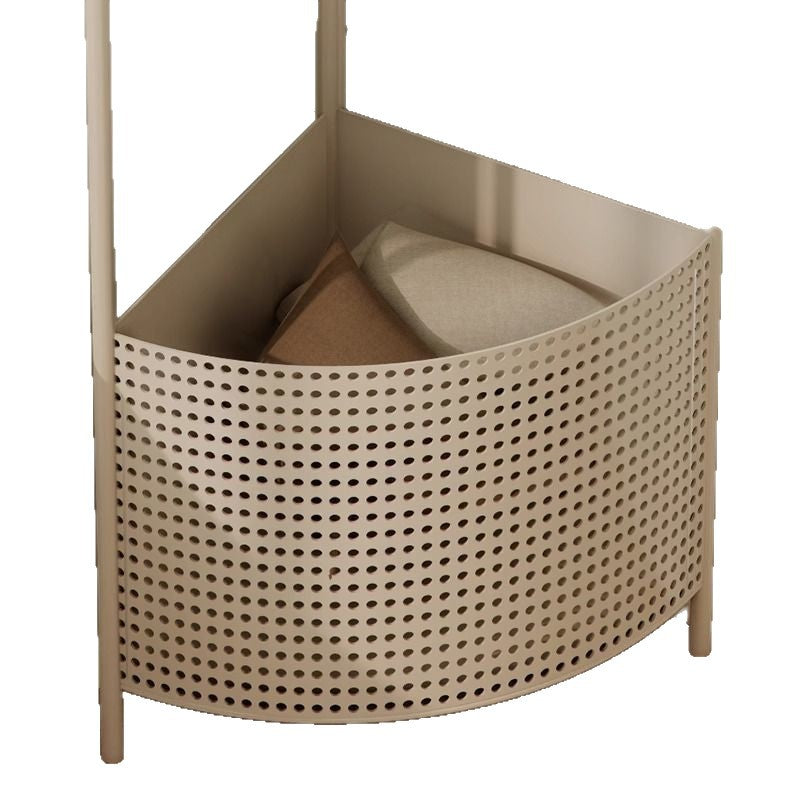 Corner coat rack floor-standing bedroom bedside table accessible luxury dirty clothes basket living room corner corner clothes storage clothes rack
