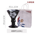 Stylish high-looking ins mug household water cup goblet ceramic milk coffee cup couple breakfast gift