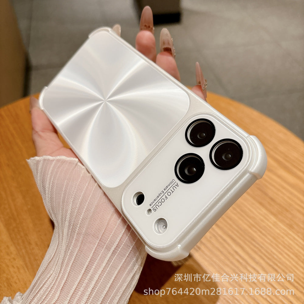 Influencer-approved, instant 17 upgrade: four-corner silicone laser aurora case for iphone 17 pro max and iphone 16