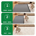Removable and washable carpet living room new arrival green french cream style machine washable double layer carpet large area full floor mat