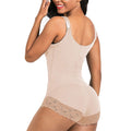Tik  hot selling one-piece waist shapewear zipper triangle zipper hip lifting body shaping belly shapewear