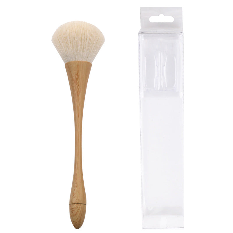 Single large small waist makeup brush beauty tool blush brush round head dust brush soft bristle loose powder brush makeup brush