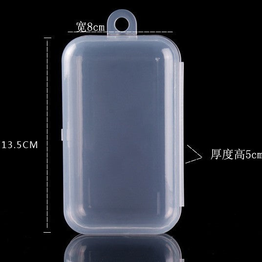 Wholesale toothpaste storage box, transparent box, baby chew music toothpaste storage box pp plastic big tooth glue box