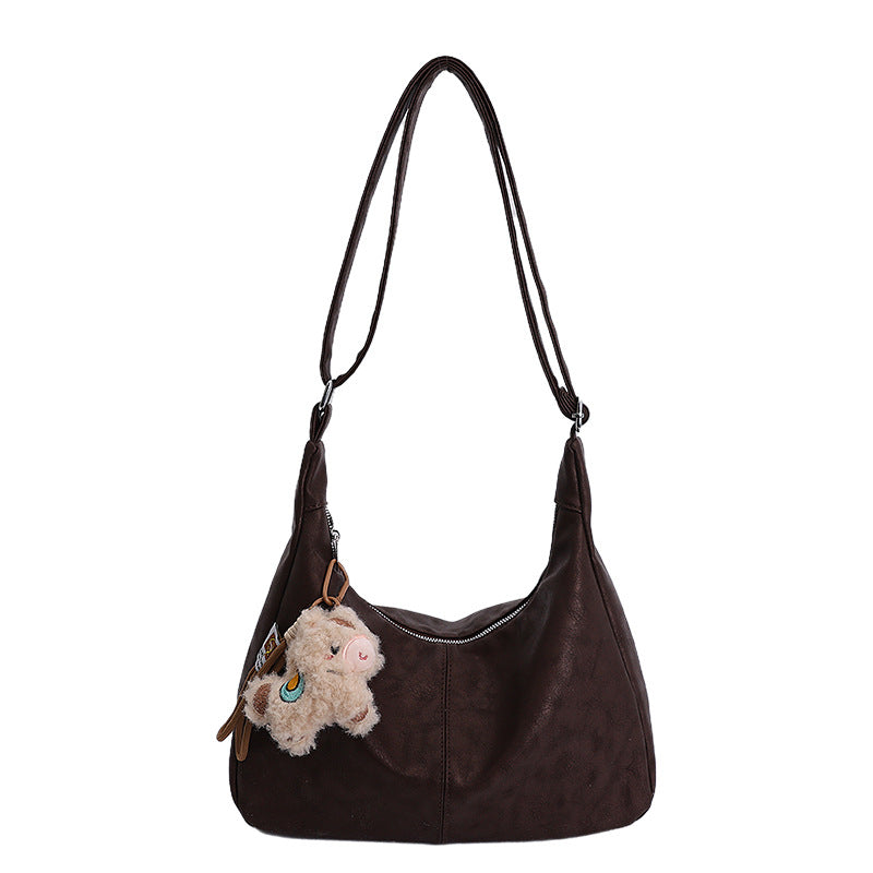 early autumn small fresh bag women's bag 2026 new versatile simple shoulder bag large capacity work clothing crossbody bag
