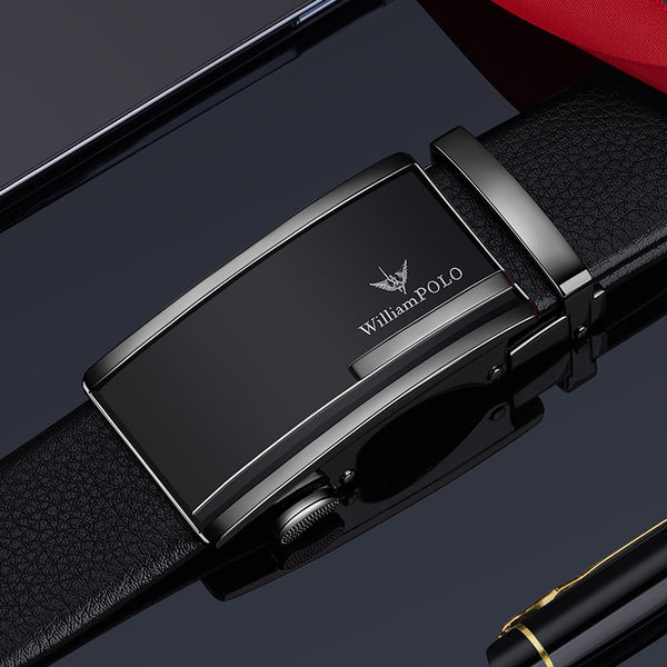 Emperor Paul Belt Men's Leather High-end Automatic Buckle Belt Men's Premium Business Casual Pants Belt Wholesale