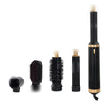 new arrival high-speed hair dryer five-in-one hot air comb hair curling iron curling straight hair dual-purpose electric hair styling comb