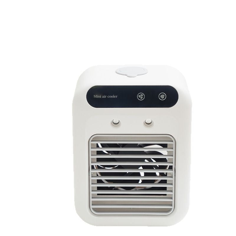 Spray mini small air conditioner desktop cooling fan dormitory movable air conditioning fan small air cooler student electric fan