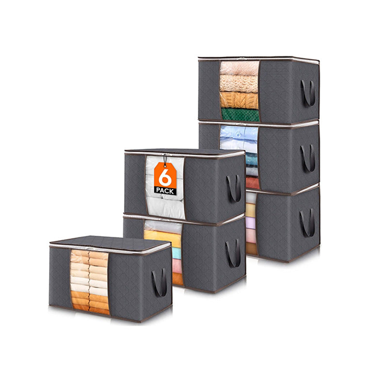 hot-selling finishing bag, reinforced clothing storage bag, oversized capacity clothes blanket quilt storage box