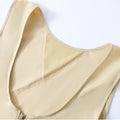 Men's thin pressurized waist and back clip anti-hump vest body shaping nylon tummy control corset body shaping tummy control shaping tight