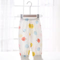 Baby pants summer boys and girls anti-mosquito pants thin baby pure cotton bloomers lightweight breathable cartoon printing pants